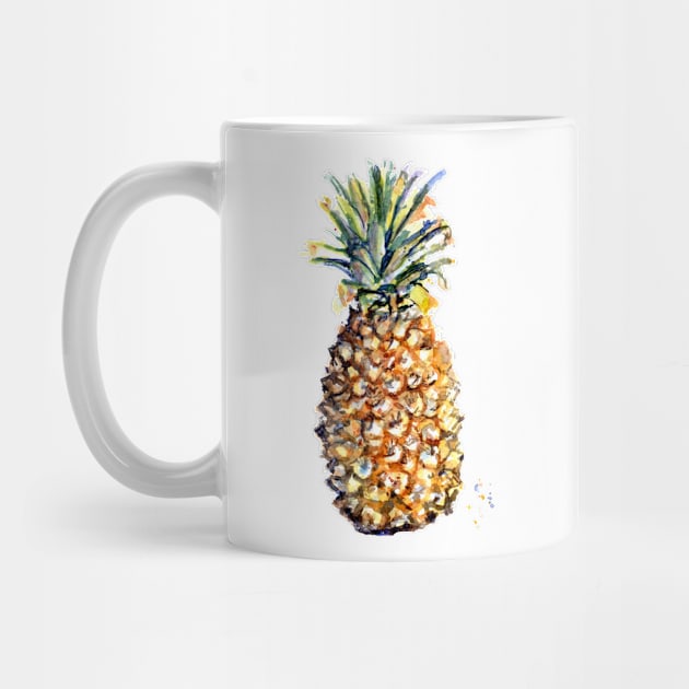 Pineapple by victoriazavyalova_art